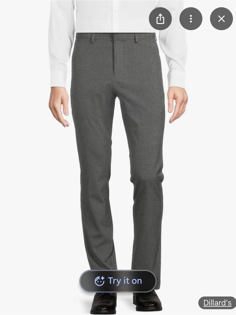 Murano Men's Gray Dress Pants